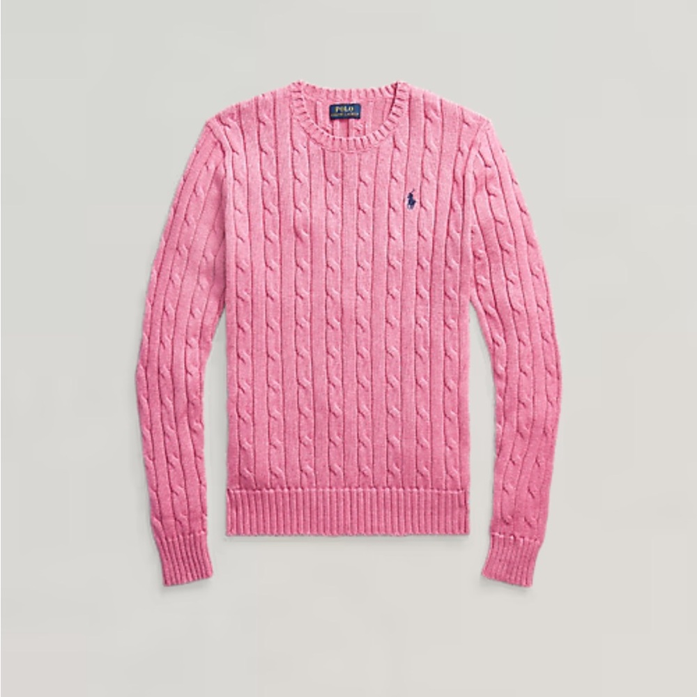 NWOT Cable-Knit Cotton Sweater